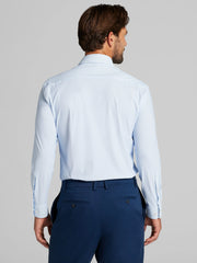 CHILLFLEX Slim Fit 4-Way Stretch Stripe Dress Shirt