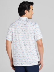 Regular Fit Novelty Print Golf Polo