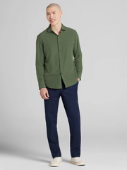 Modern Fit 4-Way Stretch Button Up Shirt