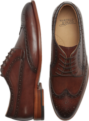 Abby Italian Leather Wingtip Oxfords