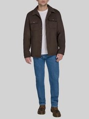 Shacket with Sherpa Lining