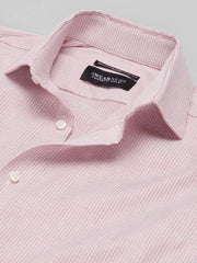Slim Fit Stripe Dress Shirt