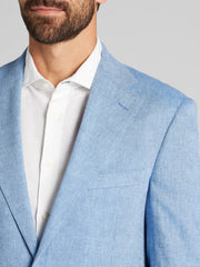 Modern Fit Linen Blend Suit