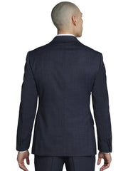 Slim FIt Wool Blend Double-Breasted Suit Jacket