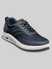 Ponte Knit Moc Toe U-Balance Lace-Up Sneakers