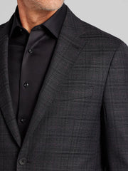 Classic Fit Premium Wool Blend Plaid Sport Coat