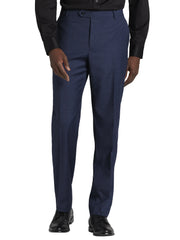Classic Fit Wool Blend Windowpane Suit Pants