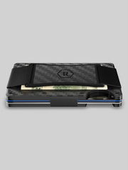 2.0 Carbon Fiber Minimalist Cash Strap Wallet