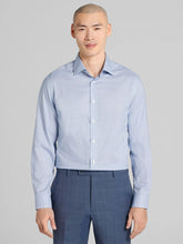 Joseph Abboud Modern Fit Mini Check Spread Collar Dress Shirt