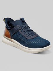 Fleet Knit Elastic Lace Sneaker