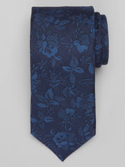 Natte Floral Taffeta Tie