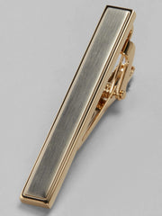 Two Tone Border Tie Bar