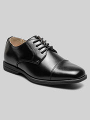 Rolan Leather Boys Cap Toe Dress Shoes