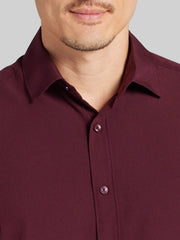 CHILLFLEX Modern Fit 4-Way Stretch Short Sleeve Button Up Shirt