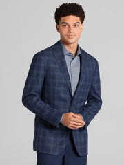 Slim Fit Plaid Sport Coat