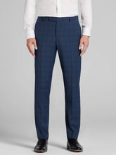 CHILLFLEX Slim Fit Flat Front Plaid Suit Pants