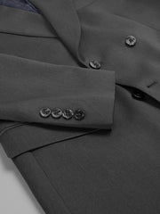 Relaxed Fit Double-Breasted Suit