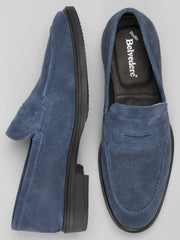 Monroe Aeroflex Suede Penny Loafer