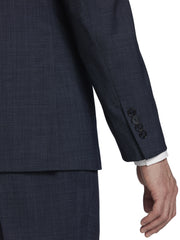 Slim FIt Wool Blend Double-Breasted Suit Jacket