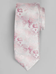 Snowy Floral Tie