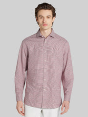 Classic Fit Plaid Button Up Shirt