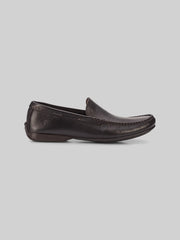 Lewis Leather Moc Toe Venetian Loafers