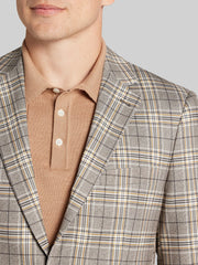Modern Fit Plaid Suit