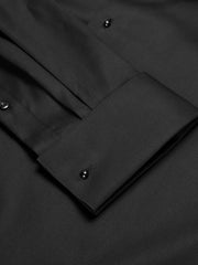 Classic Fit French Cuff Twill Formal Dress Shirt