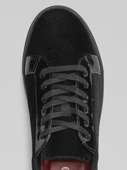 Rico Formal Velvet Lace-Up Sneakers