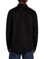 Vintage Faux Suede Overshirt