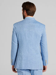 Modern Fit Linen Blend Suit