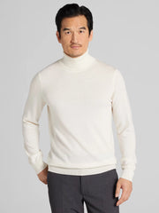 Modern Fit Merino Wool Turtleneck Sweater