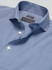 Modern Fit Mini Check Dress Shirt