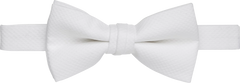 Solid Pique Pre-Tied Formal Bow Tie