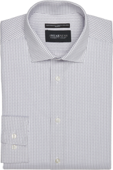 Slim Fit Ultra Performance Stretch Mini Dobby Check Dress Shirt