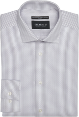 Slim Fit Ultra Performance Stretch Mini Dobby Check Dress Shirt