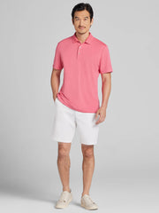 Regular Fit Airflux Solid Mesh Golf Polo