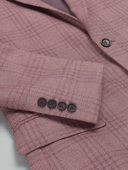 Modern Fit Plaid Sport Coat