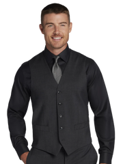 American Bespoke Modern Fit Wool Suit Vest