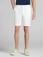 Modern Fit Linen Blend Shorts 9"