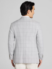 Modern Windowpane Fit Sport Coat