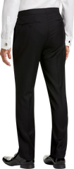 Slim Fit 100% Wool Tuxedo Pants