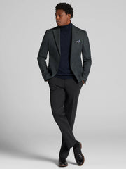 Slim Fit Textured Sport Coat