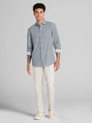 CHILLFLEX Modern Fit 4-Way Stretch Button Up Shirt