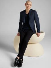 Slim Fit Premium Wool Blend Suit Jacket