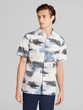 CHILLFLEX Linen Blend Short Sleeve Camp Shirt