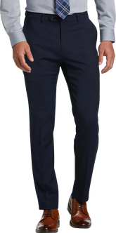 Modern Fit Premium Wool Blend Suit Pants