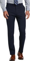 Modern Fit Premium Wool Blend Suit Pants