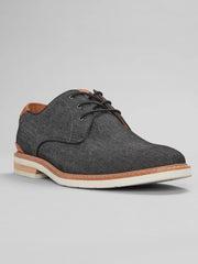 Florsheim Capitol Canvas Plain Toe Lace Up Oxfords