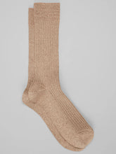 Solid Ribbed Socks, 1-Pair